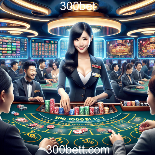 A Experiência do Cassino Ao Vivo na 300bet